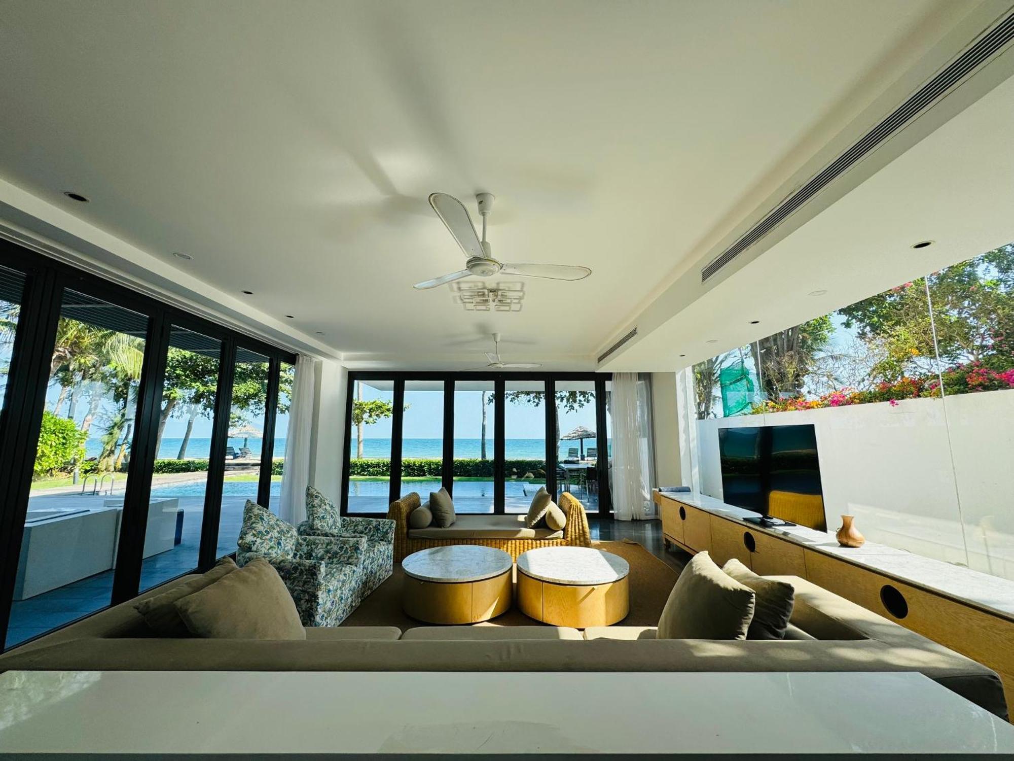 Premium Beachfront Villa 5 Bedrooms 1000M2 Sanctuary Ho Tram Resort Ll Bbq Buitenkant foto